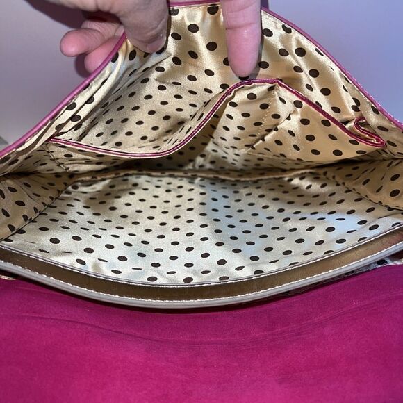 Melie Bianco Weaved Convertible Crossbody/Clutch/ Shoulder Bag Eco Friendly Bag - Picture 5 of 6